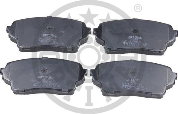 Optimal BP-12568 - Гальмівні колодки, дискові гальма autozip.com.ua