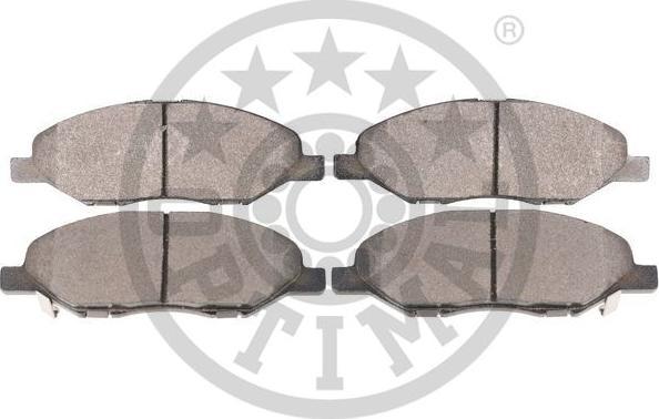 OPTIMAL BP-12658 - Гальмівні колодки, дискові гальма autozip.com.ua