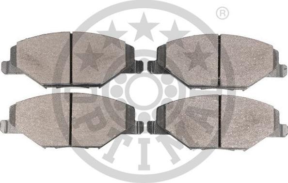 OPTIMAL BP-12630 - Гальмівні колодки, дискові гальма autozip.com.ua