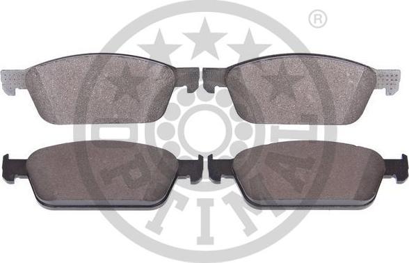 OPTIMAL BP-12622 - Гальмівні колодки, дискові гальма autozip.com.ua