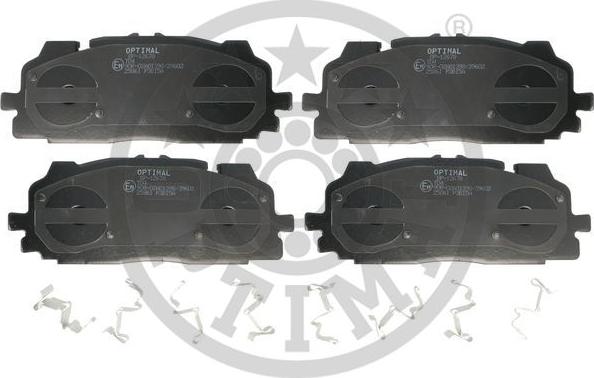 Optimal BP-12678 - Гальмівні колодки, дискові гальма autozip.com.ua