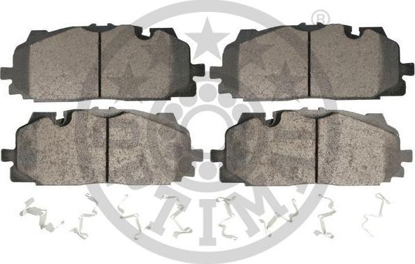 OPTIMAL BP-12678 - Гальмівні колодки, дискові гальма autozip.com.ua