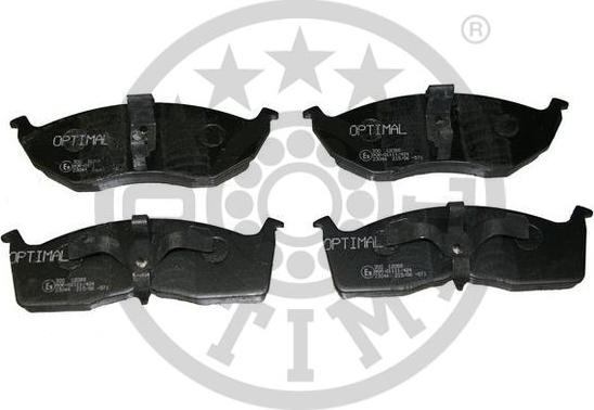 Optimal BP-12088 - Гальмівні колодки, дискові гальма autozip.com.ua