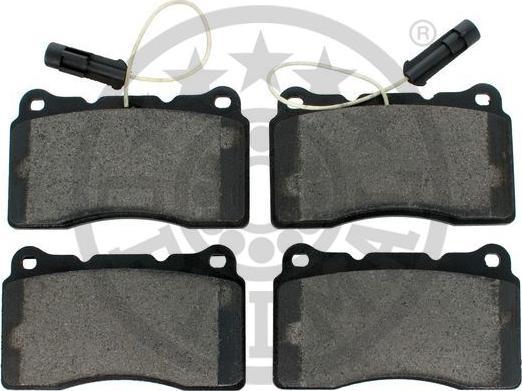 OPTIMAL BP-12122 - Гальмівні колодки, дискові гальма autozip.com.ua