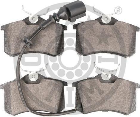 OPTIMAL BP-12175 - Гальмівні колодки, дискові гальма autozip.com.ua