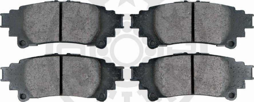 OPTIMAL BP-12895 - Гальмівні колодки, дискові гальма autozip.com.ua