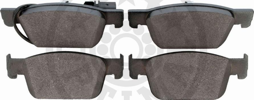 OPTIMAL BP-12840 - Гальмівні колодки, дискові гальма autozip.com.ua