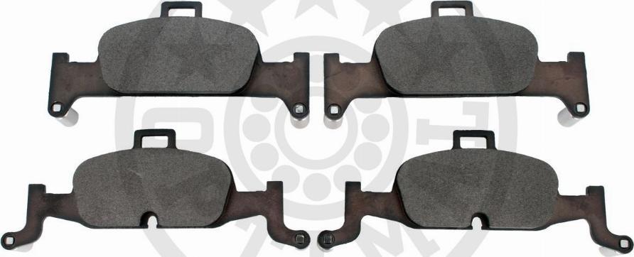 OPTIMAL BP-12841 - Гальмівні колодки, дискові гальма autozip.com.ua