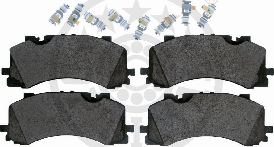 OPTIMAL BP-12859 - Гальмівні колодки, дискові гальма autozip.com.ua