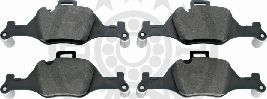 OPTIMAL BP-12869 - Гальмівні колодки, дискові гальма autozip.com.ua