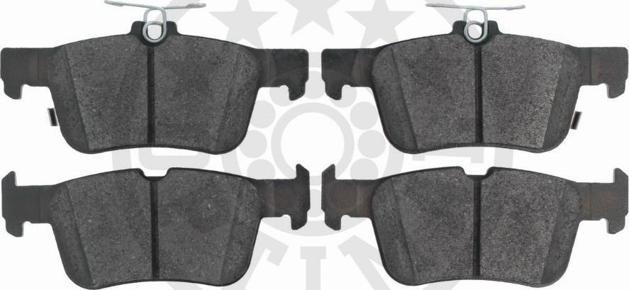OPTIMAL BP-12817 - Гальмівні колодки, дискові гальма autozip.com.ua