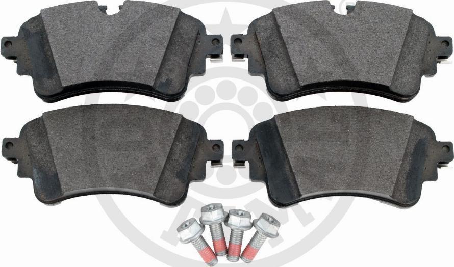 OPTIMAL BP-12839 - Гальмівні колодки, дискові гальма autozip.com.ua