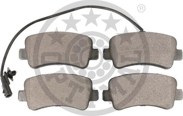OPTIMAL BP-12394 - Гальмівні колодки, дискові гальма autozip.com.ua