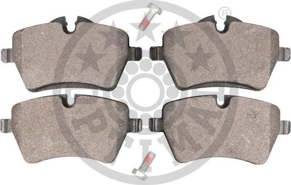 OPTIMAL BP-12309 - Гальмівні колодки, дискові гальма autozip.com.ua