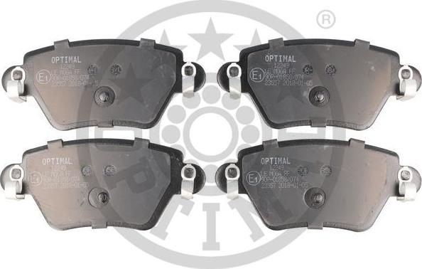 Optimal BP-12249 - Гальмівні колодки, дискові гальма autozip.com.ua