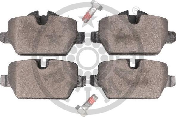 OPTIMAL BP-12236 - Гальмівні колодки, дискові гальма autozip.com.ua