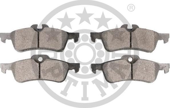 OPTIMAL BP-86200 - Гальмівні колодки, дискові гальма autozip.com.ua