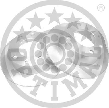 OPTIMAL BS0210C - Гальмівний диск autozip.com.ua