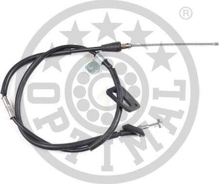OPTIMAL HK-4558 - Трос, гальмівна система autozip.com.ua