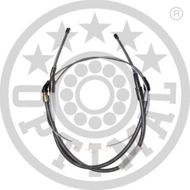 OPTIMAL HK-2715 - Трос, гальмівна система autozip.com.ua