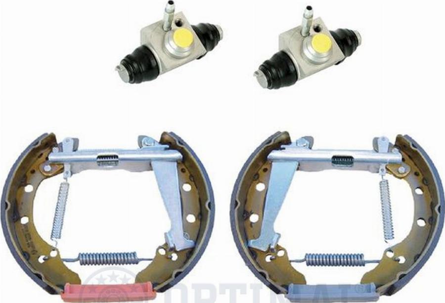 OPTIMAL OP-BSK00024 - Комплект гальм, барабанний механізм autozip.com.ua
