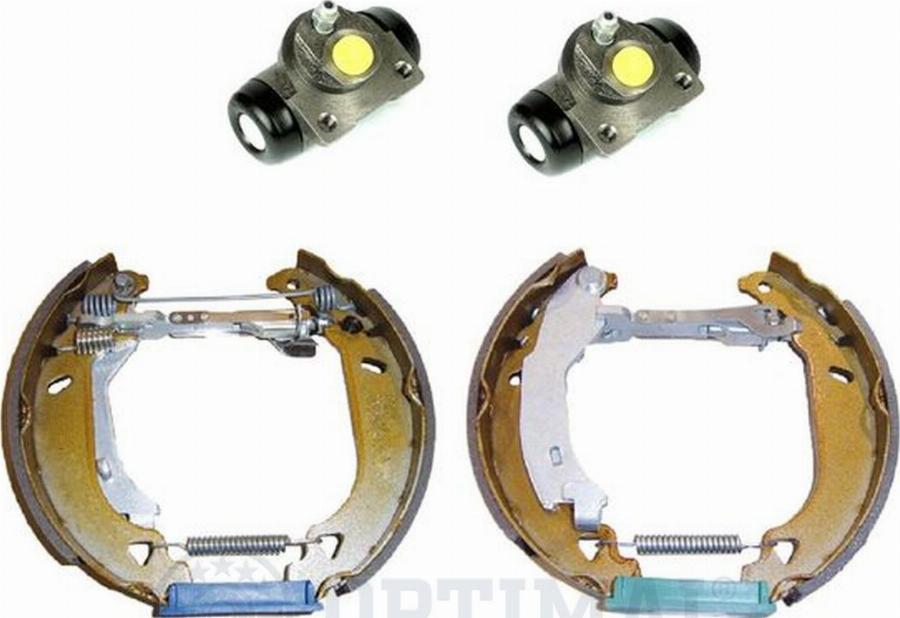 OPTIMAL OP-BSK00124 - Комплект гальм, барабанний механізм autozip.com.ua
