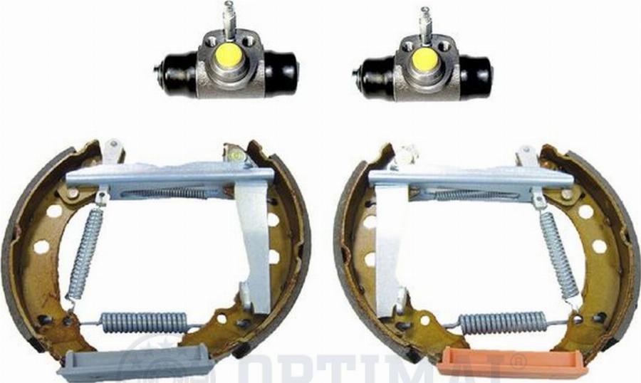 OPTIMAL OP-BSK00128 - Комплект гальм, барабанний механізм autozip.com.ua
