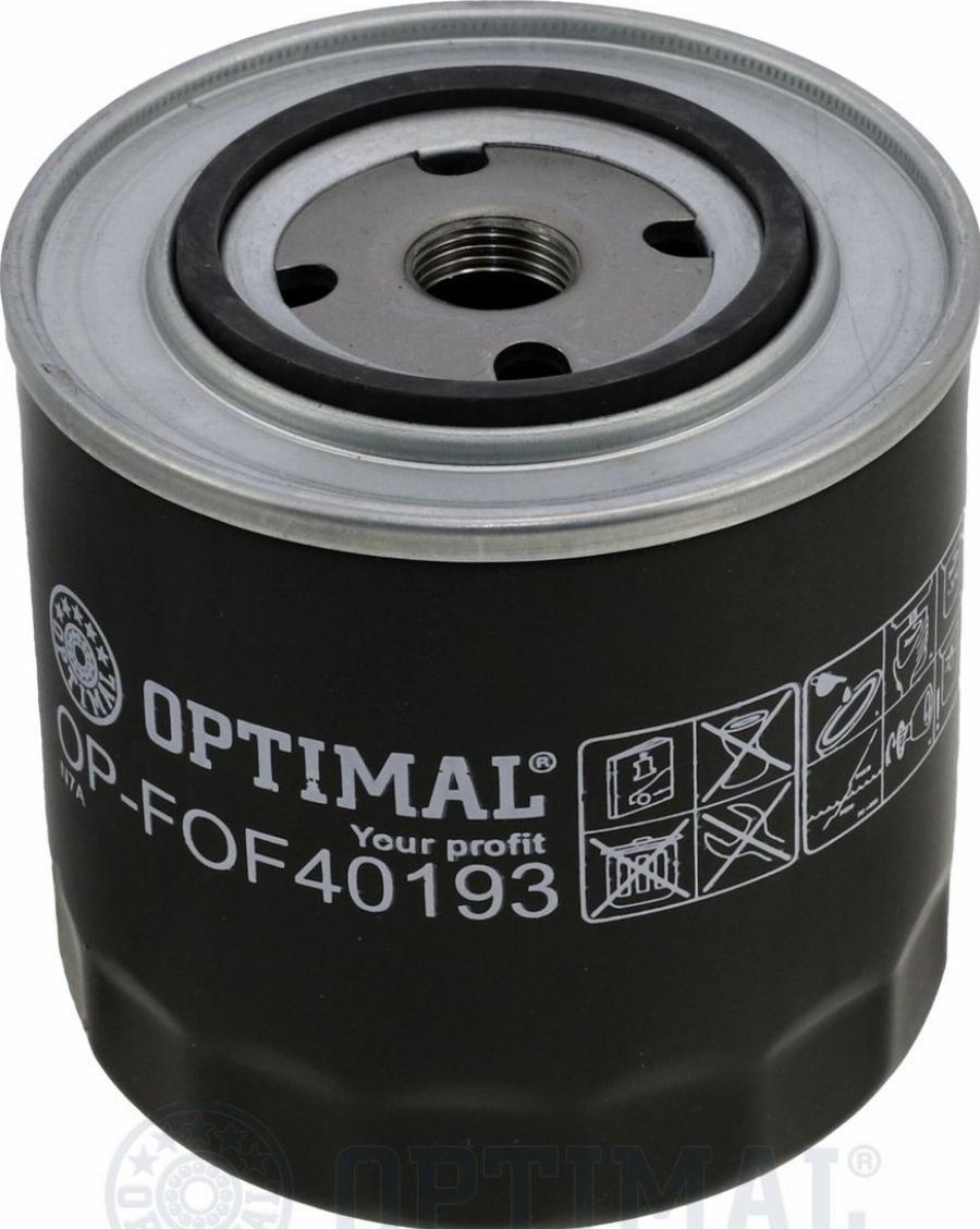 OPTIMAL OP-FOF40193 - Масляний фільтр autozip.com.ua