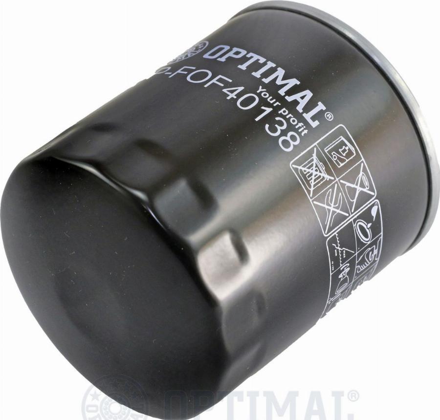 OPTIMAL OP-FOF40138 - Масляний фільтр autozip.com.ua