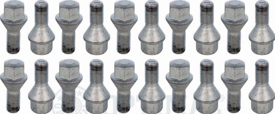 OPTIMAL OP-UWB10008-20 - Болт для кріплення колеса autozip.com.ua