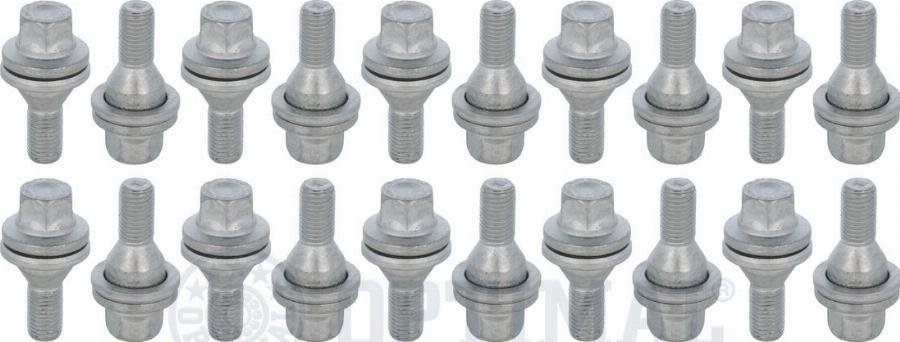 OPTIMAL OP-UWB10019-20 - Болт для кріплення колеса autozip.com.ua