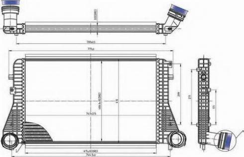 Ordonez 2066528 - Интеркулер autozip.com.ua