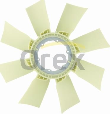 Orex 420018 - Крильчатка вентилятора, охолодження двигуна autozip.com.ua
