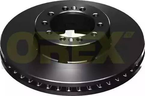 Orex 645012 - Гальмівний диск autozip.com.ua
