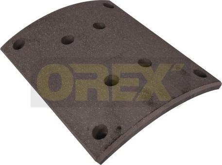 Orex 142009 - Комплект гальмівних черевиків, барабанні гальма autozip.com.ua