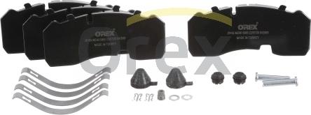 Orex 842069 - Гальмівні колодки, дискові гальма autozip.com.ua