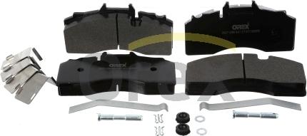 Orex 830079 - Гальмівні колодки, дискові гальма autozip.com.ua