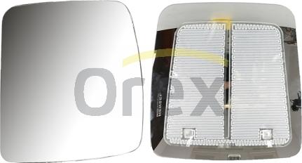 Orex 282085 - Дзеркальне скло, зовнішнє дзеркало autozip.com.ua