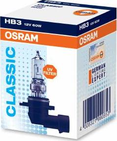Osram 9005 - Лампа розжарювання, фара дальнього світла autozip.com.ua