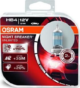 Osram 9006NBU-HCB - Лампа розжарювання, фара дальнього світла autozip.com.ua