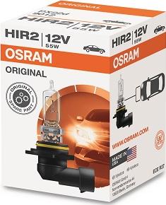 Osram 9012 - Лампа розжарювання, фара дальнього світла autozip.com.ua