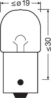 OSRAM 5008ULT-2BL - Лампа розжарювання, ліхтар покажчика повороту autozip.com.ua