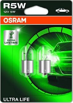 Osram 5007ULT-02B - Лампа розжарювання, ліхтар покажчика повороту autozip.com.ua