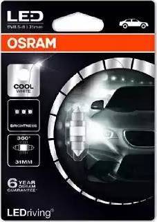 Osram 6497CW-01B - Лампа, лампа читання autozip.com.ua