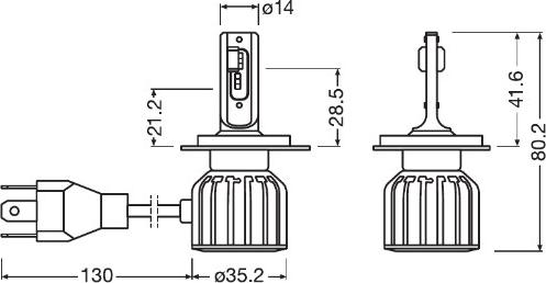 OSRAM 64193DWBRT-2HFB - Лампа розжарювання, фара робочого освітлення autozip.com.ua