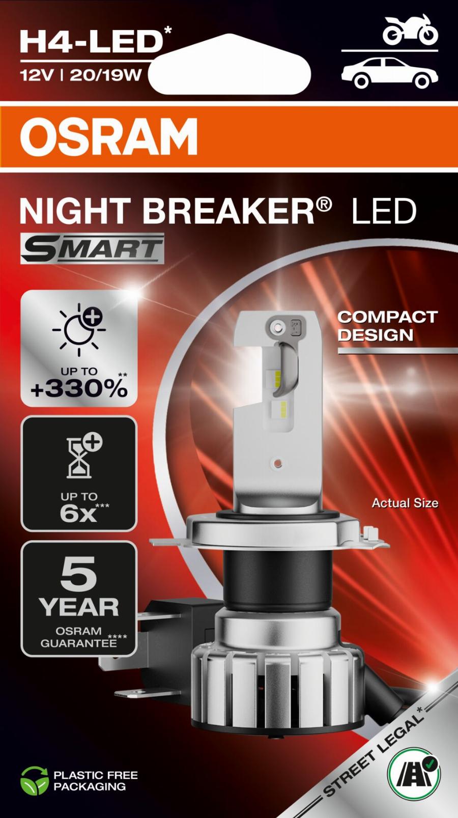 OSRAM 64193DWNBSM-1HB - Лампа розжарювання, фара дальнього світла autozip.com.ua