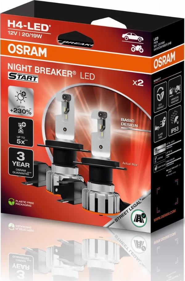 OSRAM 64193DWNBST-2HB - Лампа розжарювання, фара дальнього світла autozip.com.ua