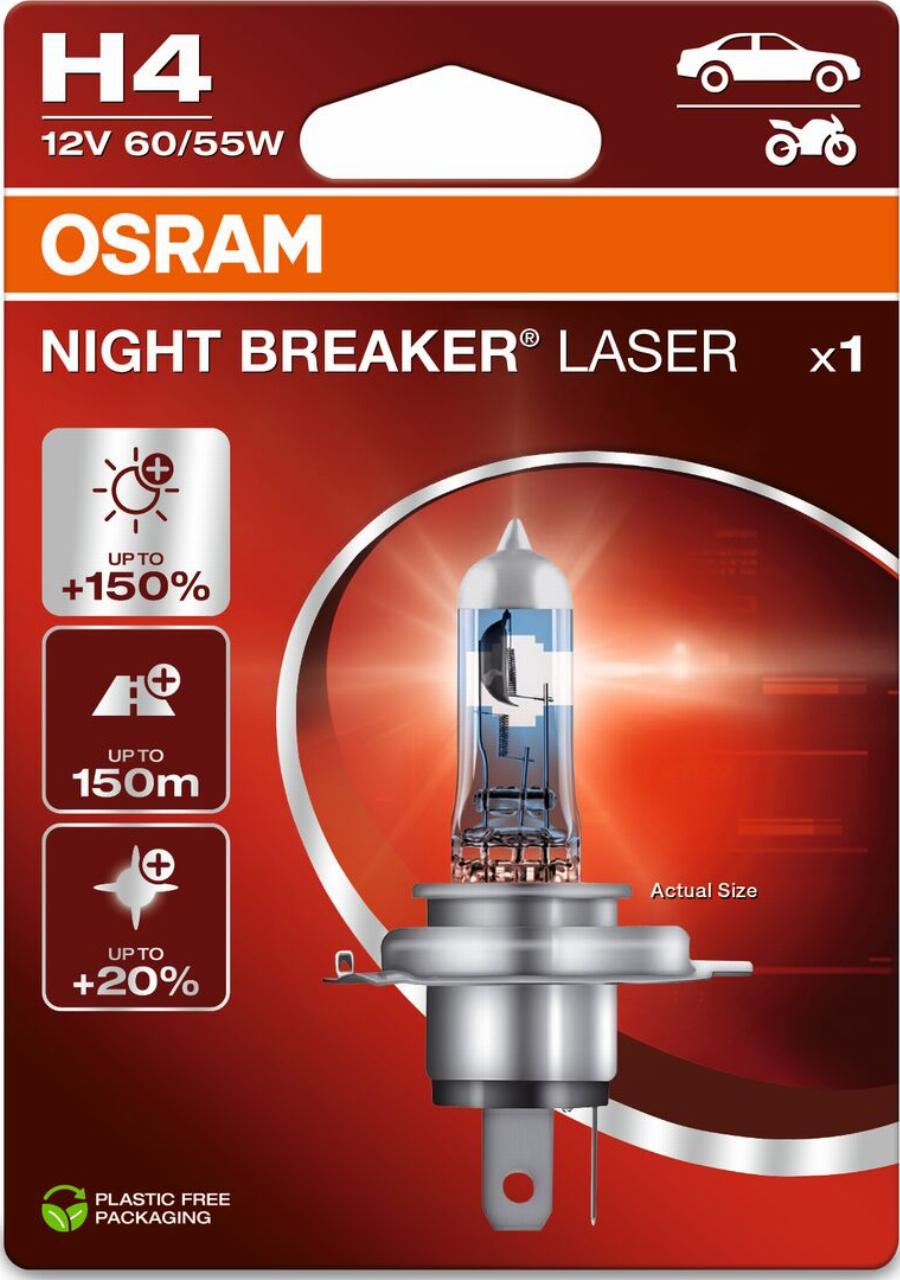 OSRAM 64193NL-1BL - Лампа розжарювання, фара дальнього світла autozip.com.ua
