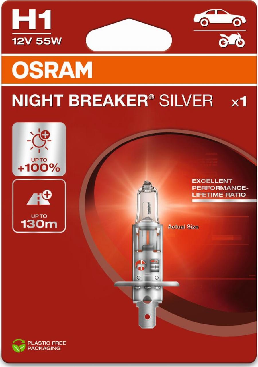 OSRAM 64150NBS-1BL - Лампа розжарювання, фара дальнього світла autozip.com.ua