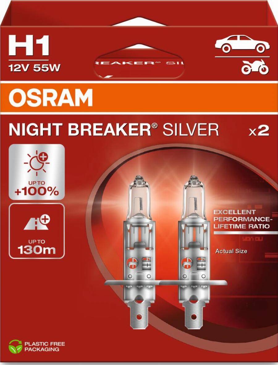 OSRAM 64150NBS-2HB - Лампа розжарювання, фара дальнього світла autozip.com.ua